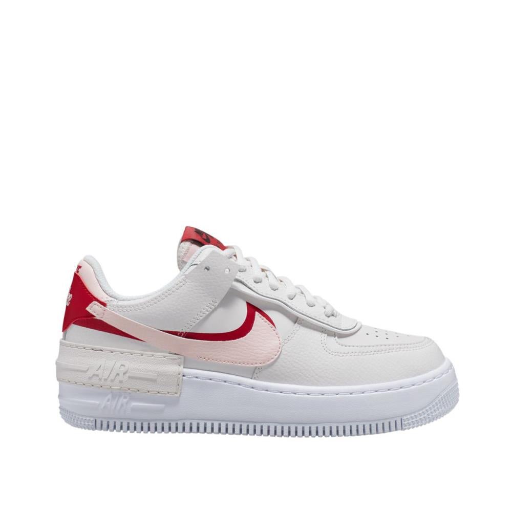 Nike WMNS Air Force 1 'Shadow' (Weiß / Rot)  - Allike Store