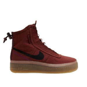 Nike WMNS Air Force 1 Shell (Bordeaux / Braun)  - Allike Store