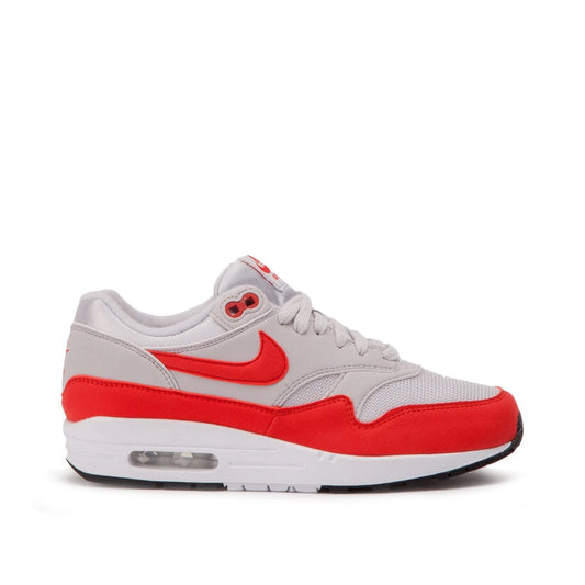 Nike WMNS Air Max 1 (Hellgrau / Rot)  - Allike Store