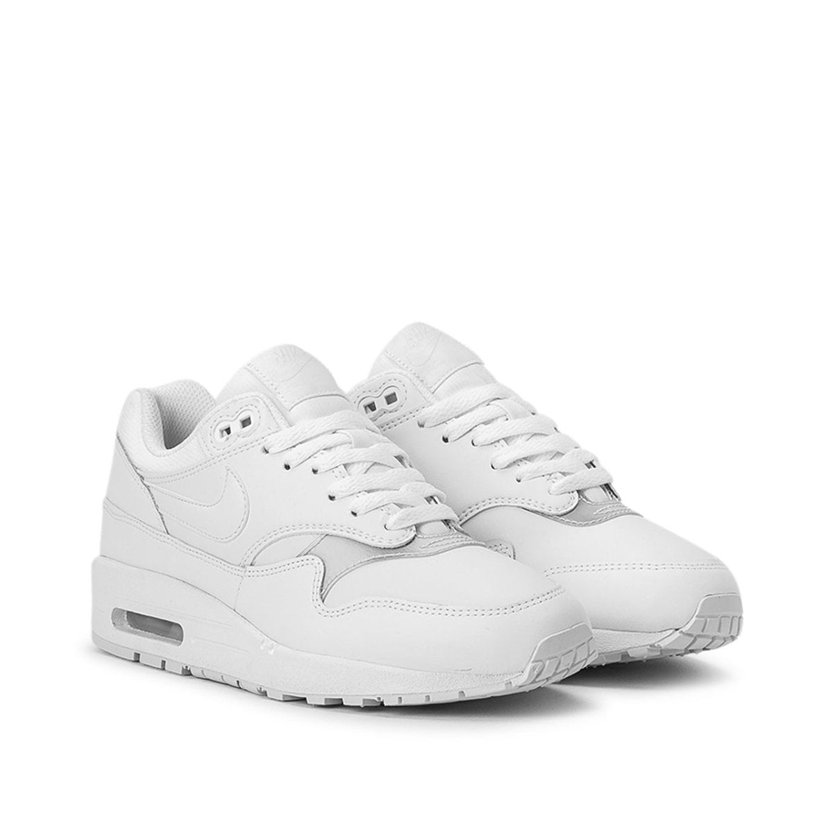 Nike WMNS Air Max 1 ''Triple White'' (Weiß / Silber)  - Allike Store