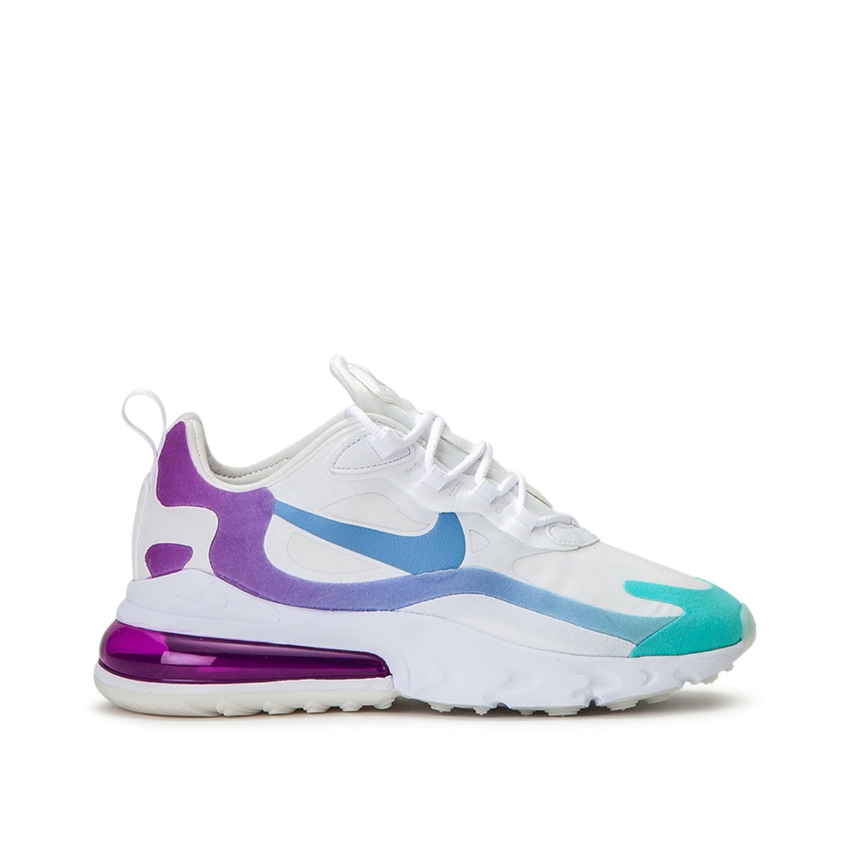 Nike WMNS Air Max 270 React (Weiss / Blau / Lila)  - Allike Store