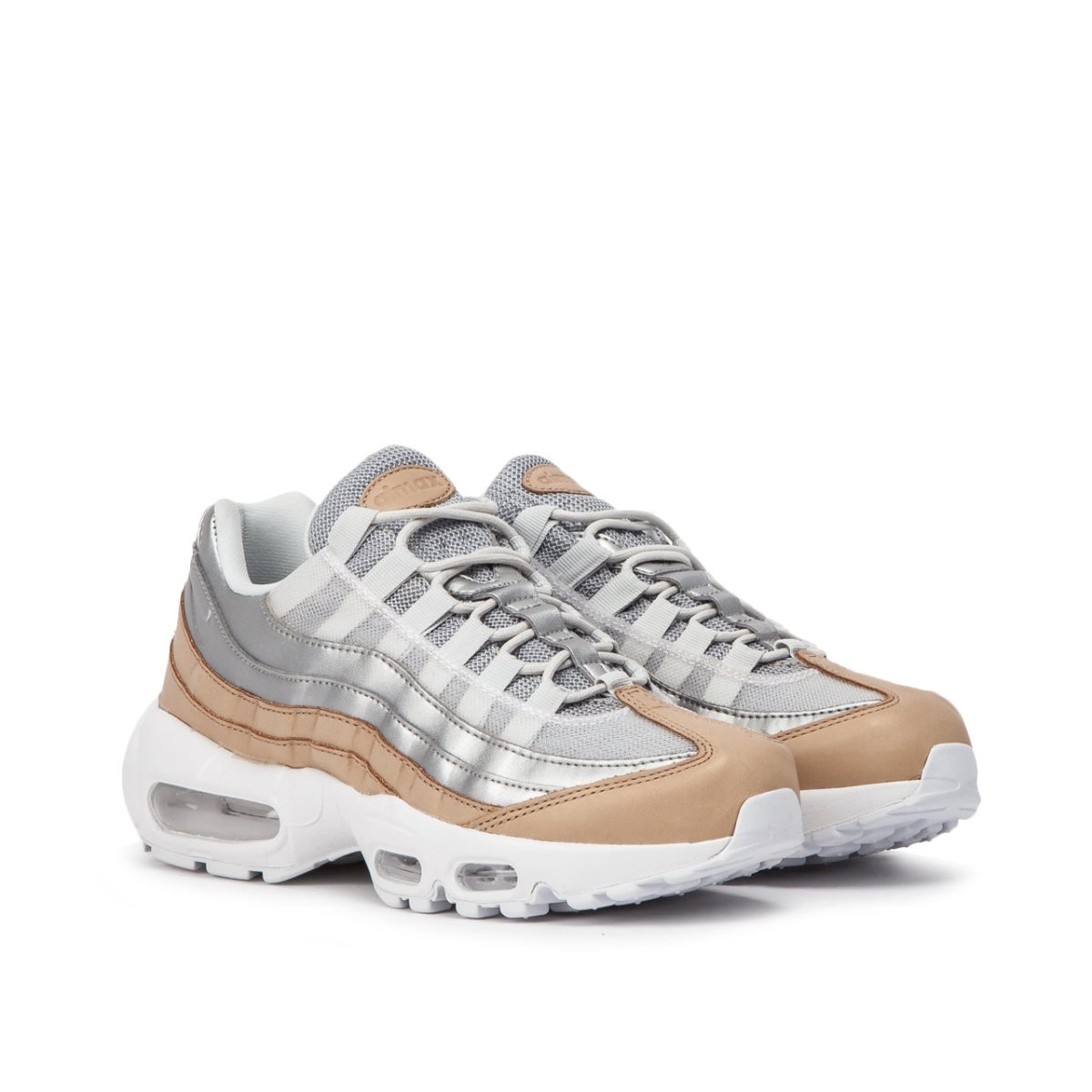 Nike WMNS Air Max 95 SE Premium (Platin / Silber)  - Allike Store