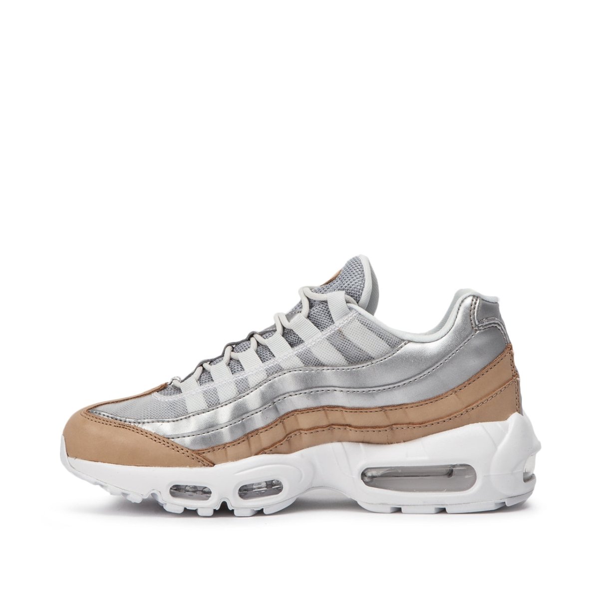 Nike WMNS Air Max 95 SE Premium (Platin / Silber)  - Allike Store