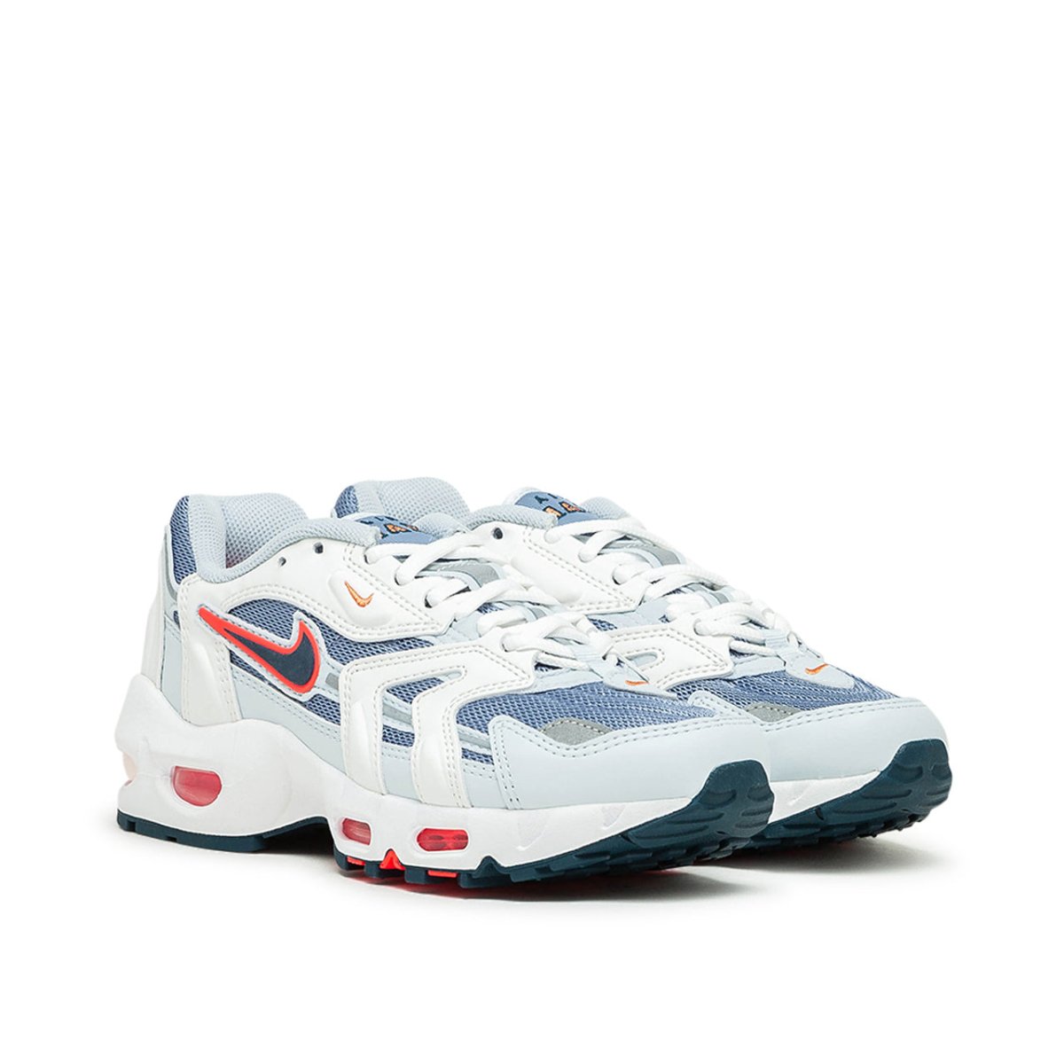 Air max 96 white clearance blue