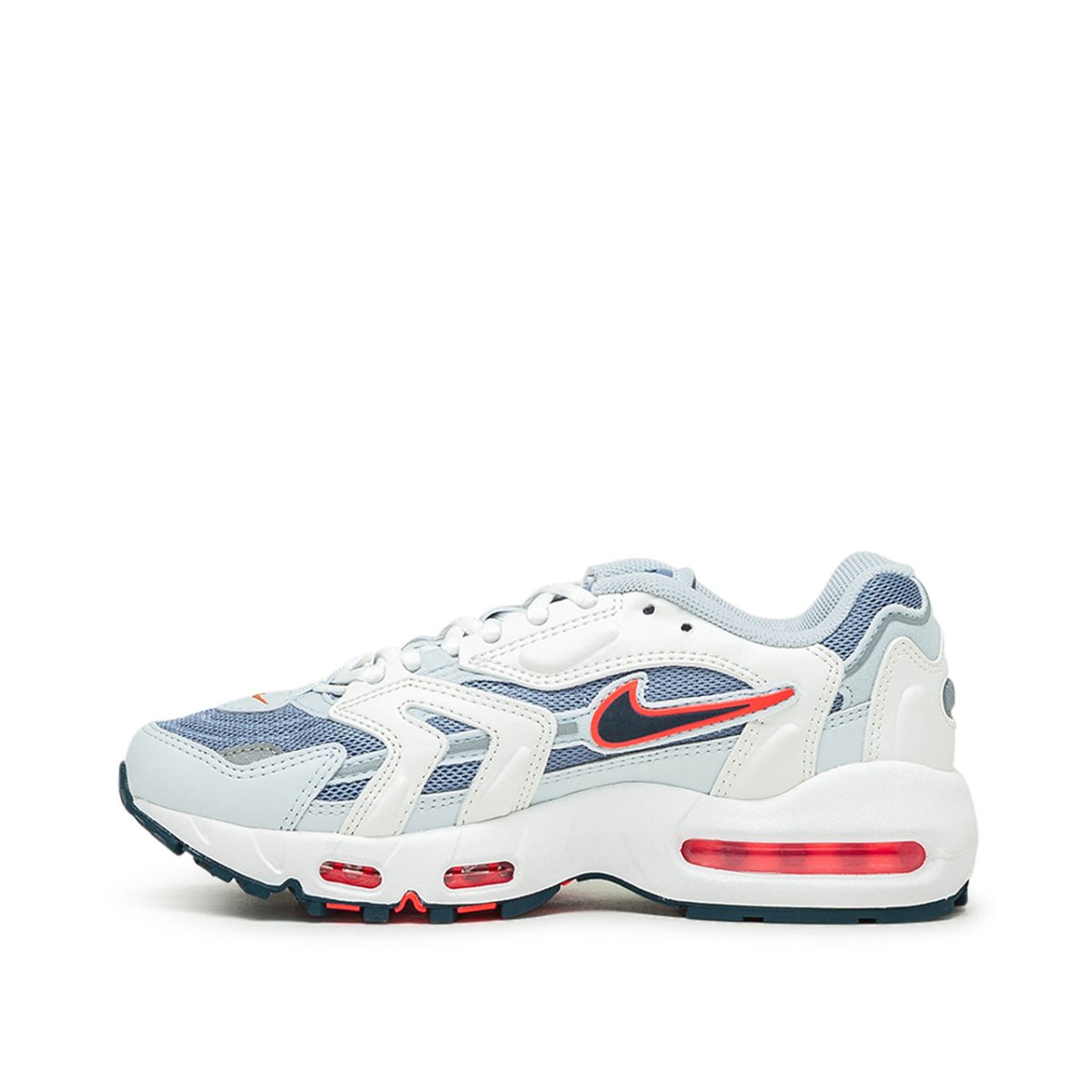 Nike WMNS Air Max 96 II (Grau / Rot / Weiß)  - Allike Store