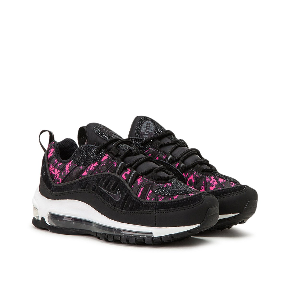 Nike WMNS Air Max 98 Premium 'Camo' (Schwarz / Pink)  - Allike Store