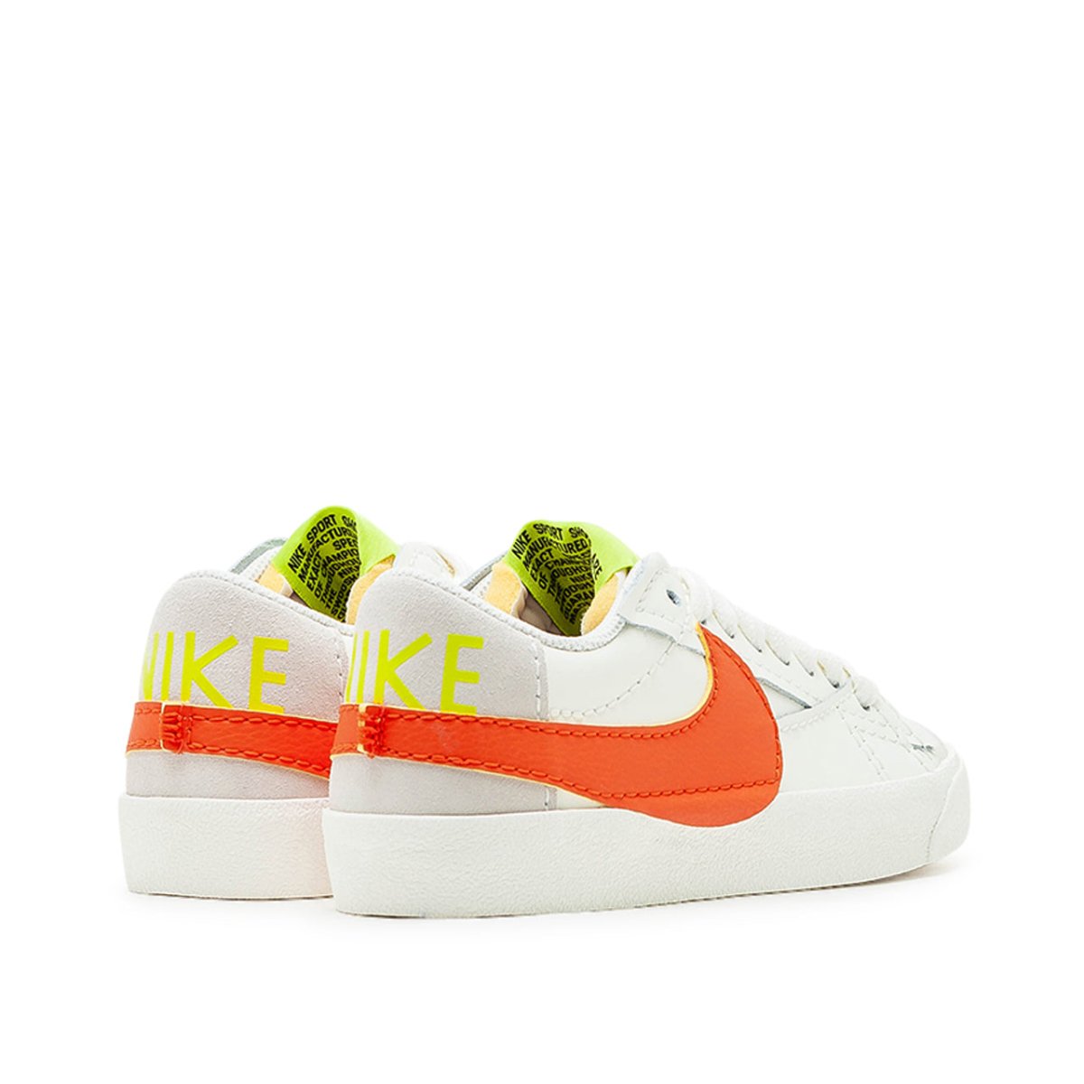 Nike blazer low hotsell sneaker white/ fuel orange