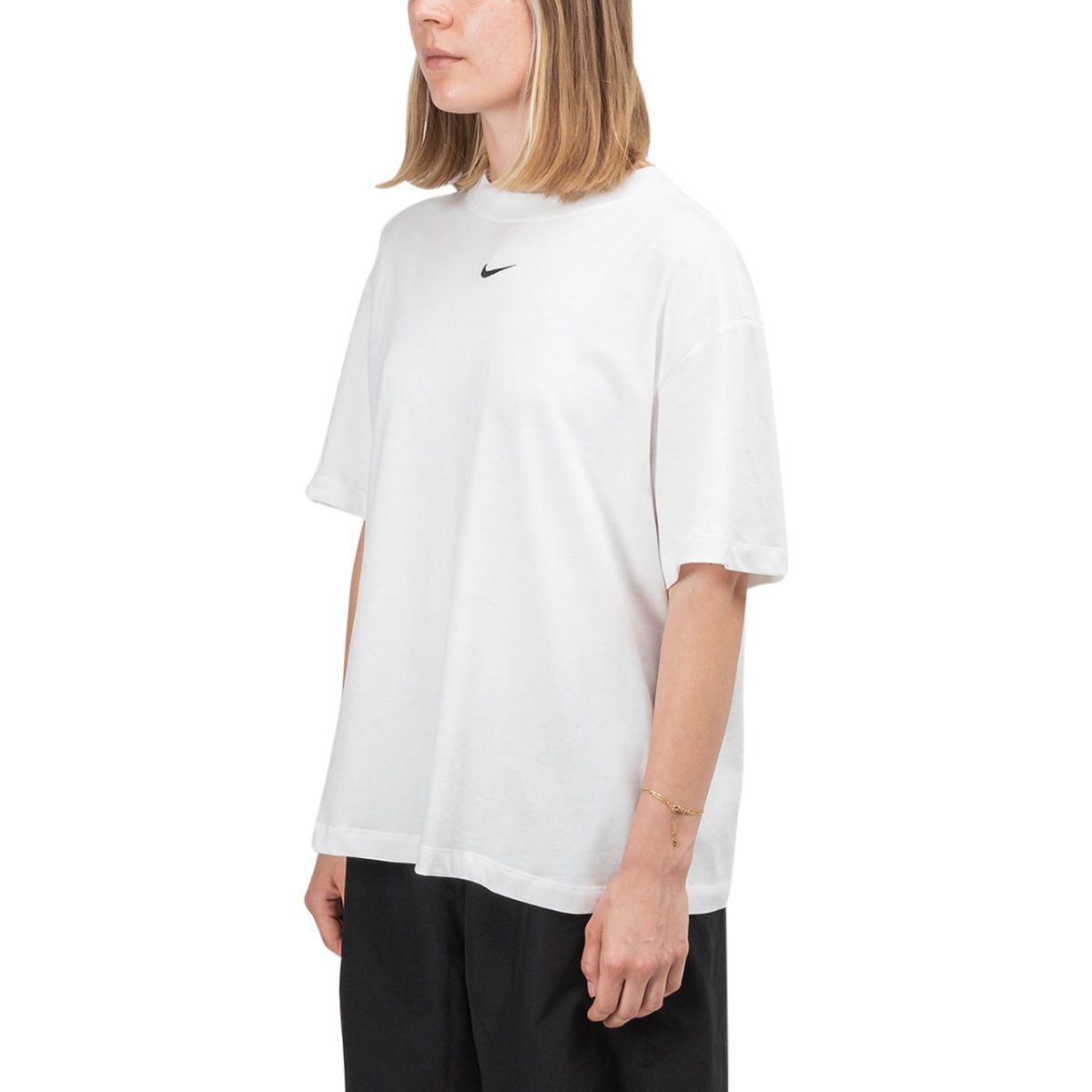 Nike WMNS Essential Short-Sleeve Top (Weiß)  - Allike Store