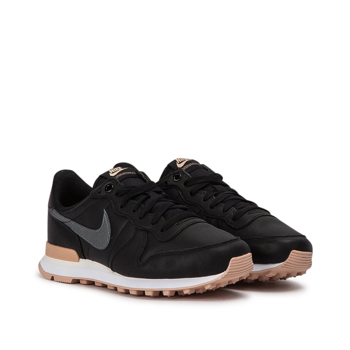 Nike WMNS Internationalist Premium (Schwarz / Nude)  - Allike Store