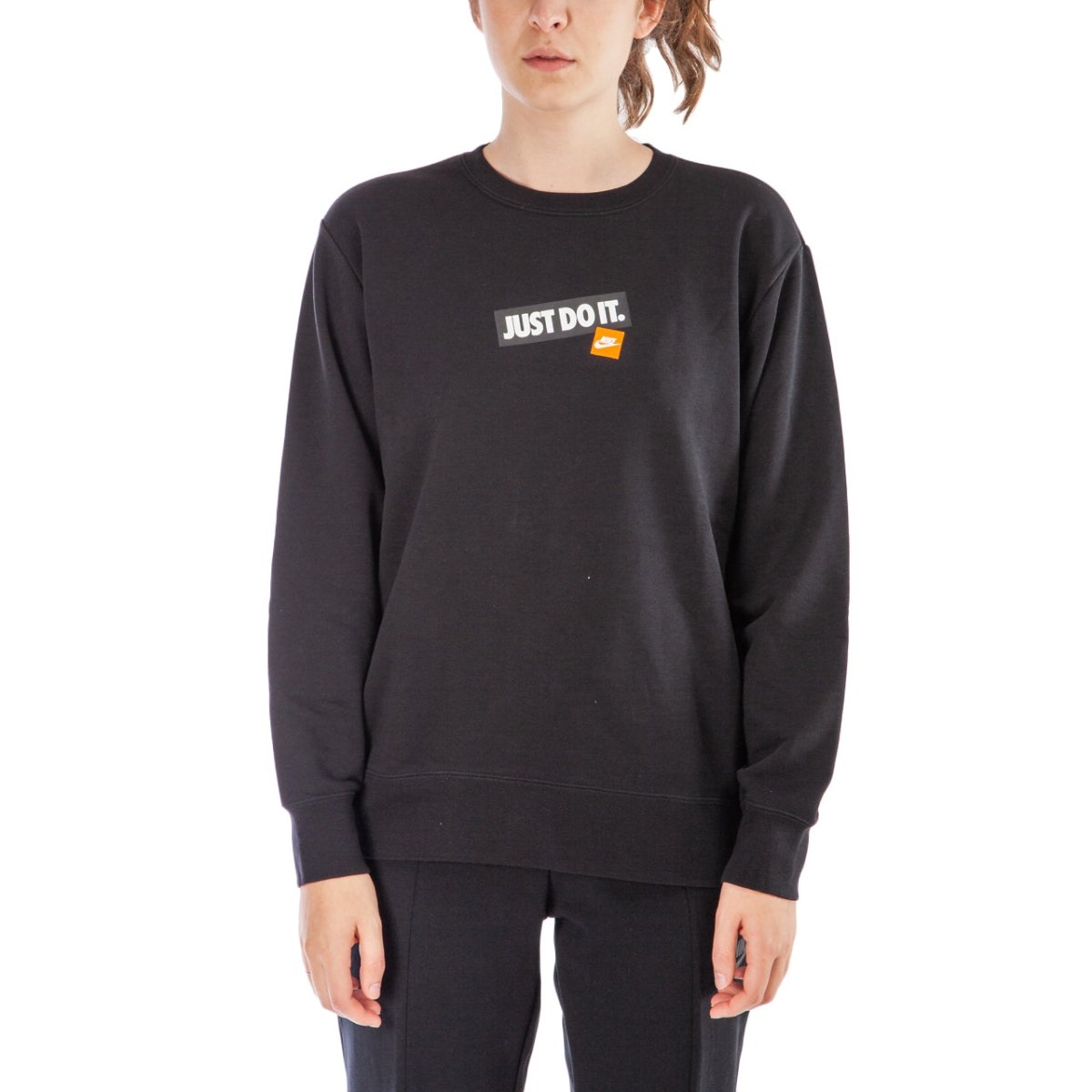 Nike WMNS ''Just Do It'' Crewneck (Schwarz)  - Allike Store