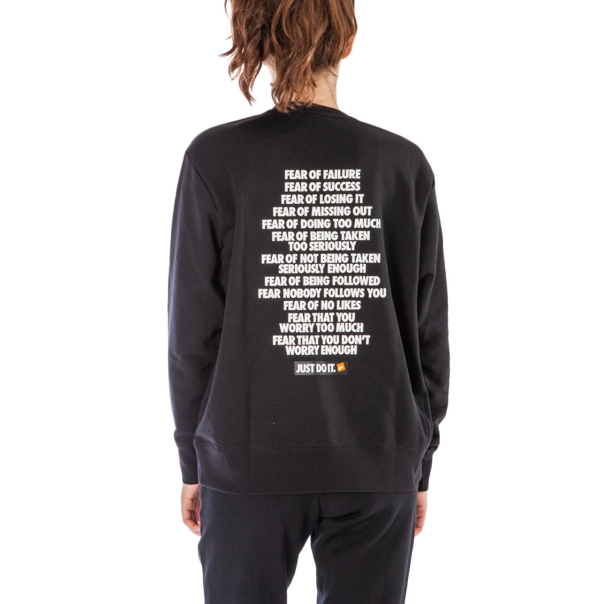 Nike WMNS ''Just Do It'' Crewneck (Schwarz)  - Allike Store