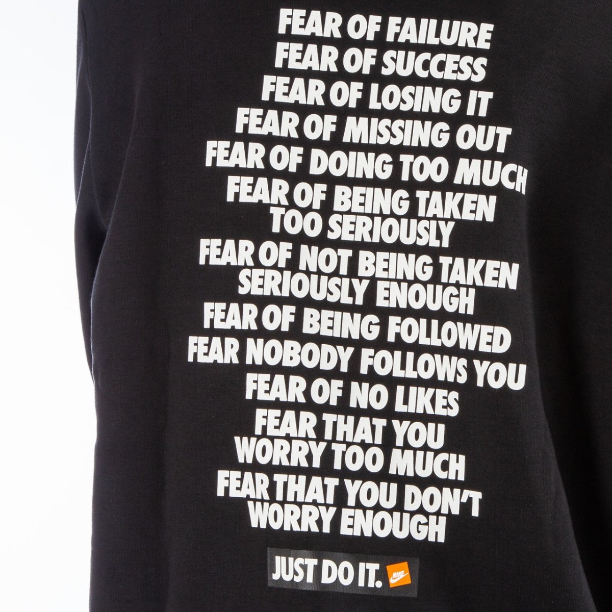 Nike WMNS ''Just Do It'' Crewneck (Schwarz)  - Allike Store