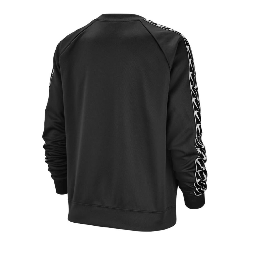 Nike WMNS Logo Crewneck (Schwarz / Weiß)  - Allike Store