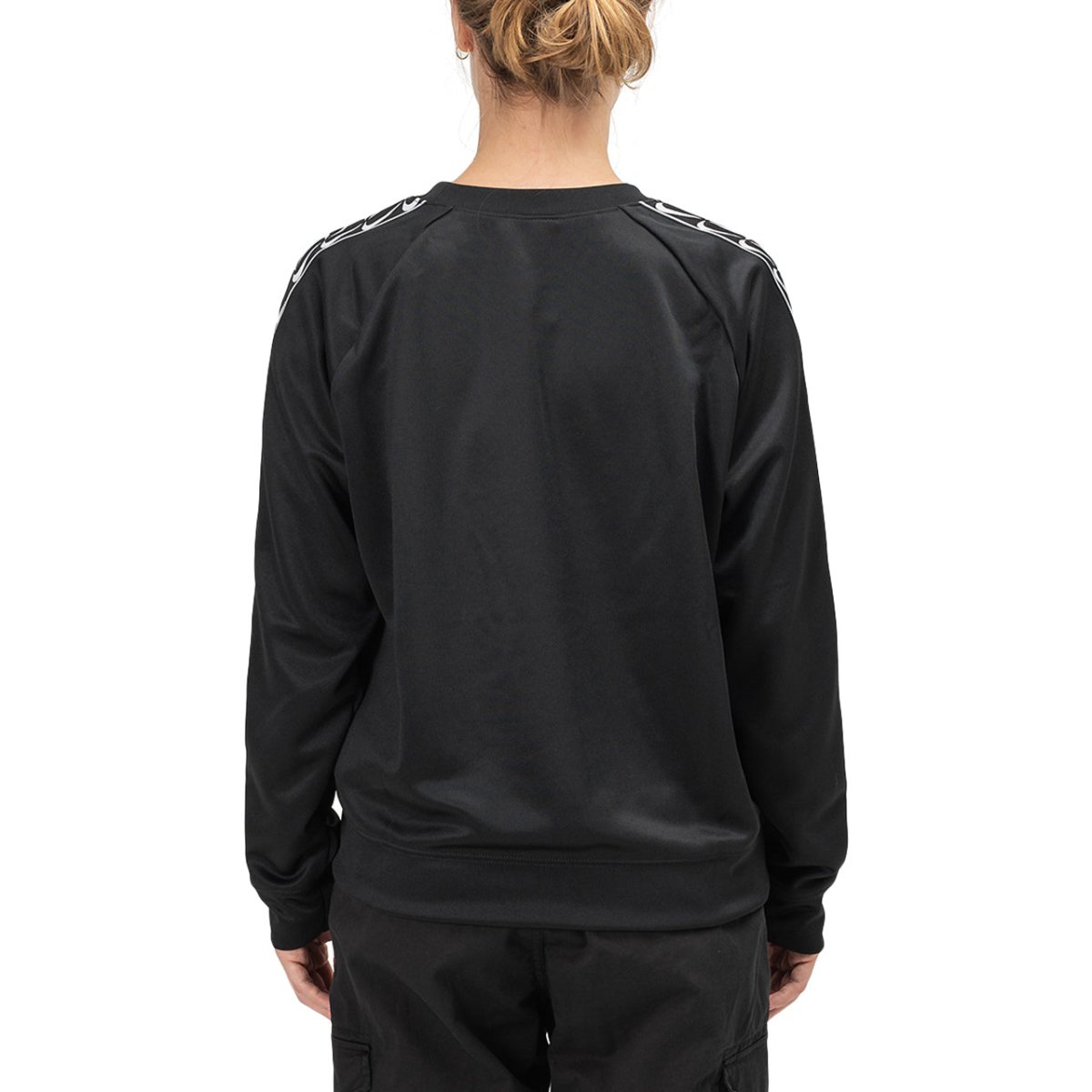 Nike WMNS Logo Crewneck (Schwarz / Weiß)  - Allike Store