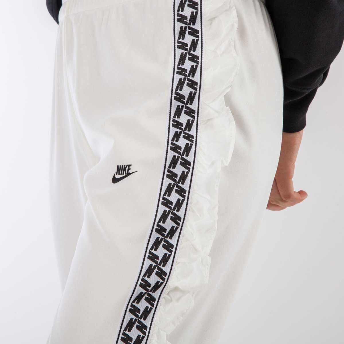 Nike WMNS NSW Taped Poly Pant (Beige)  - Allike Store