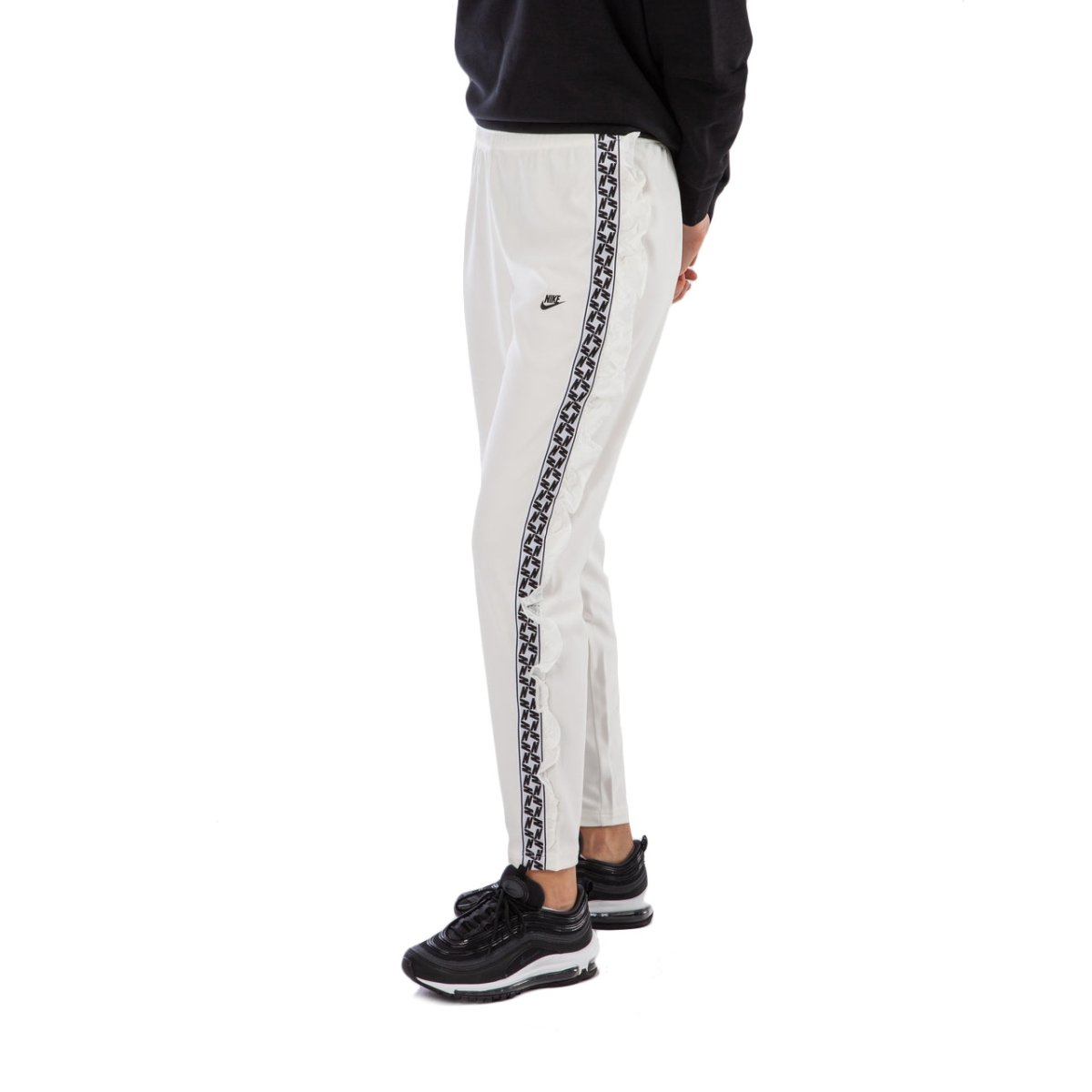 Nike WMNS NSW Taped Poly Pant (Beige)  - Allike Store