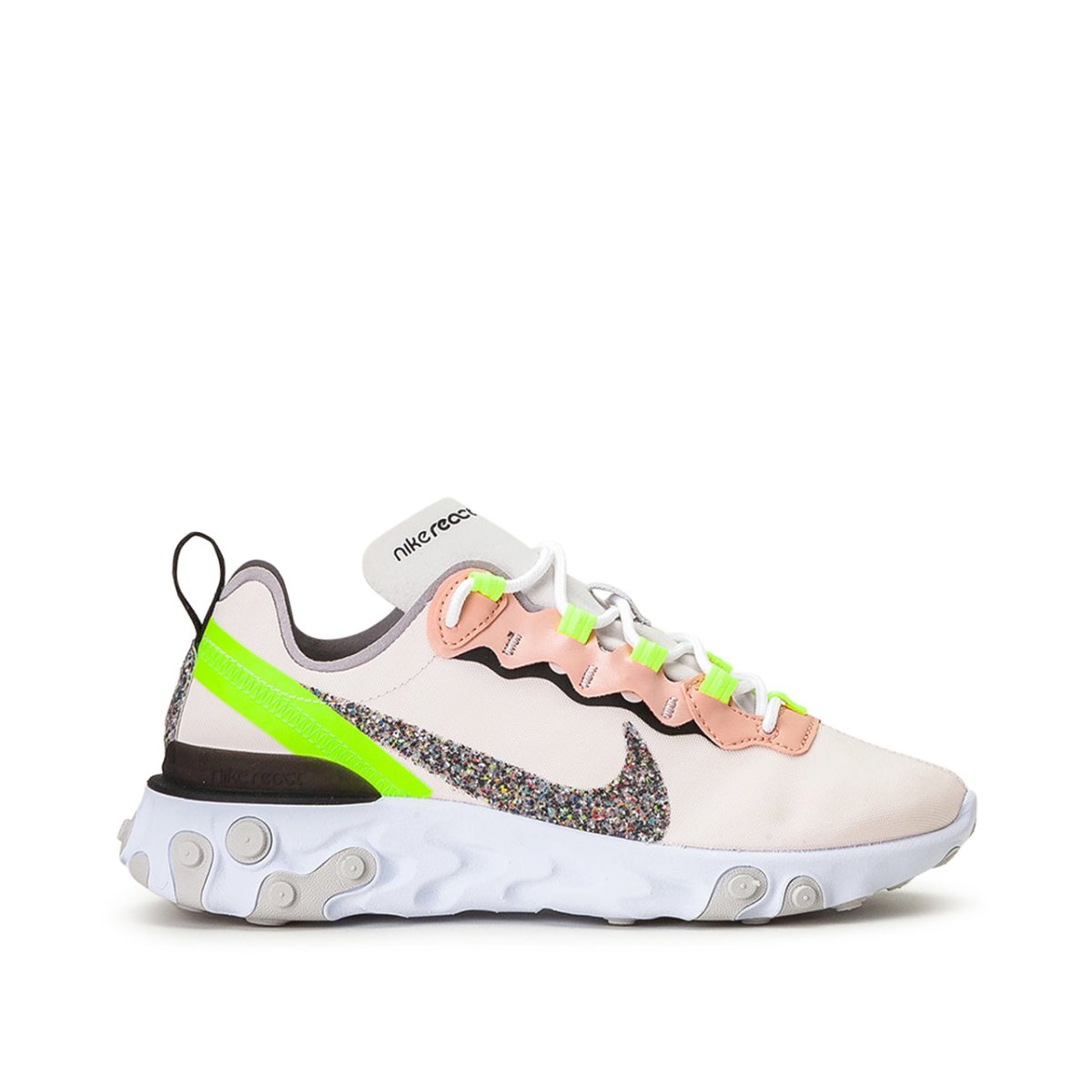 Nike WMNS React Element 55 Premium (Rosa / Gelb)  - Allike Store