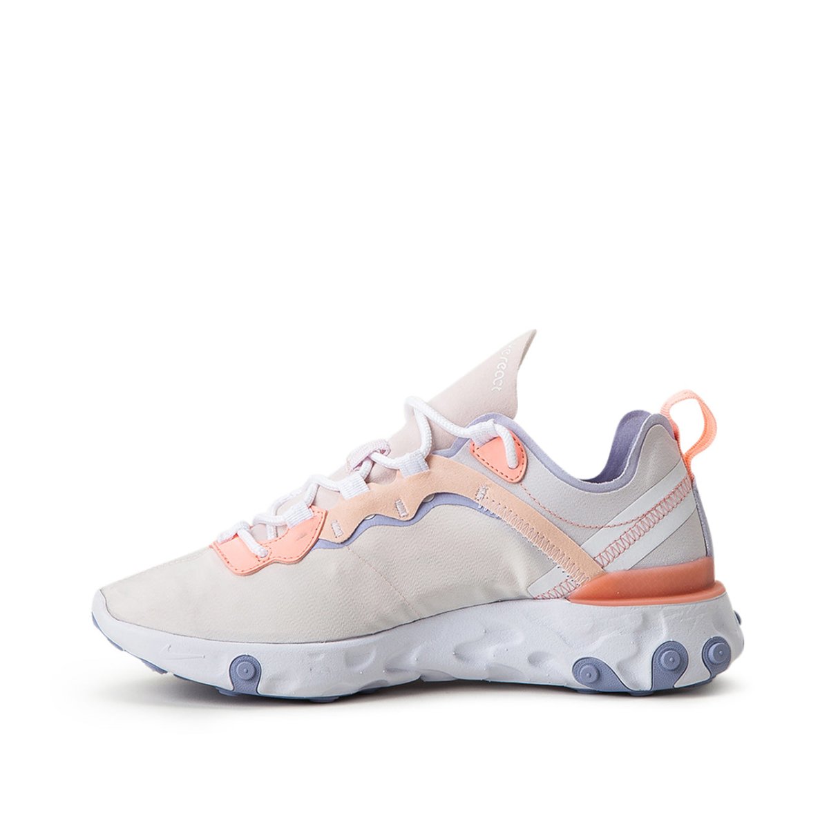 Nike WMNS React Element 55 (Weiß / Rosa)  - Allike Store