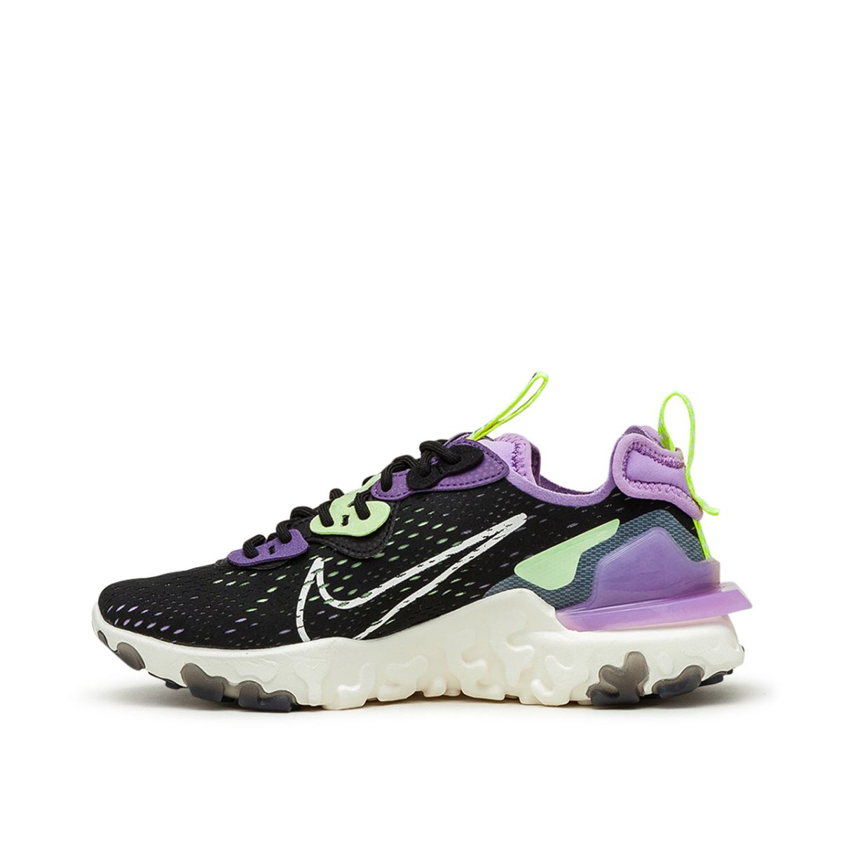 Nike WMNS React Vision (Schwarz / Lila)  - Allike Store