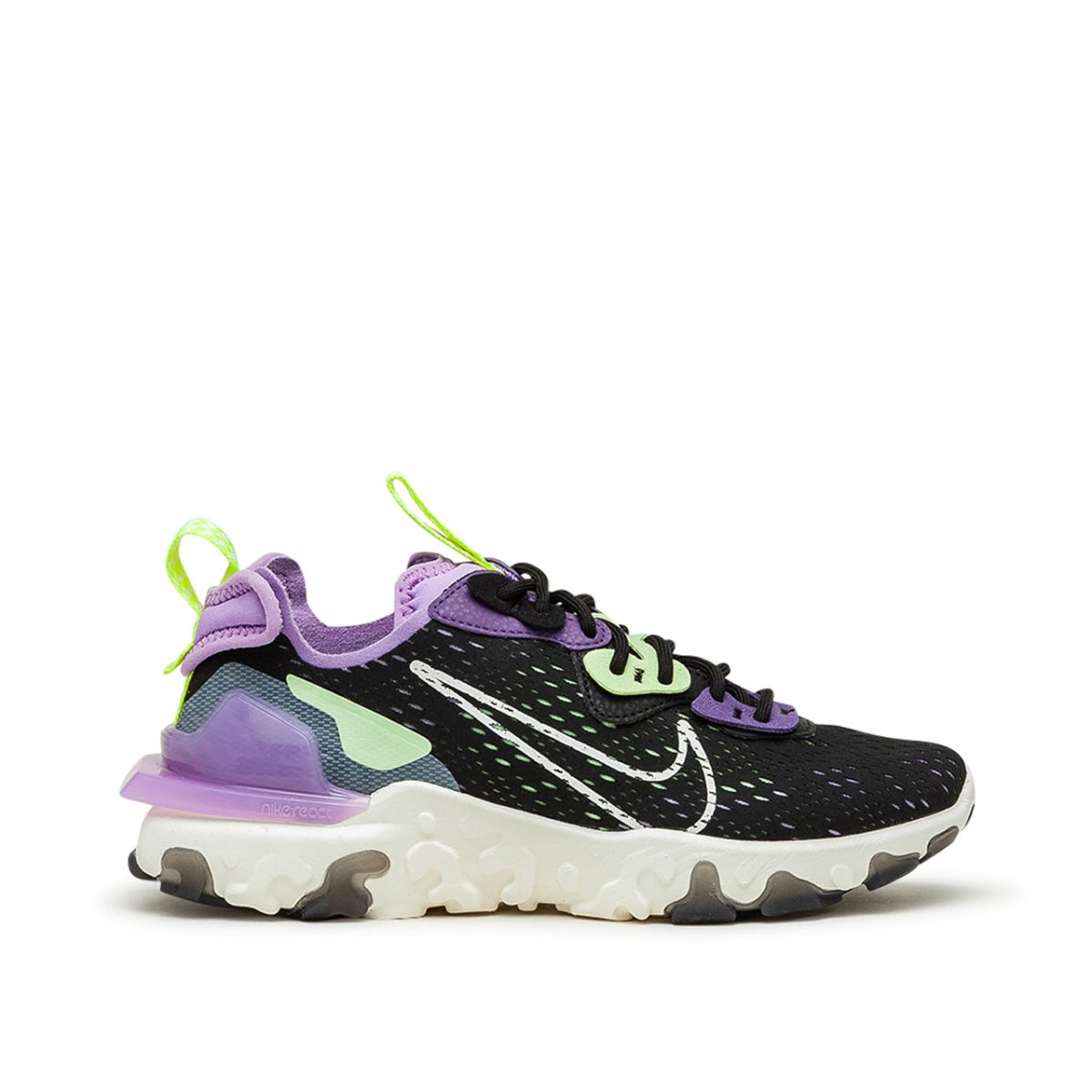 Nike WMNS React Vision (Schwarz / Lila)  - Allike Store