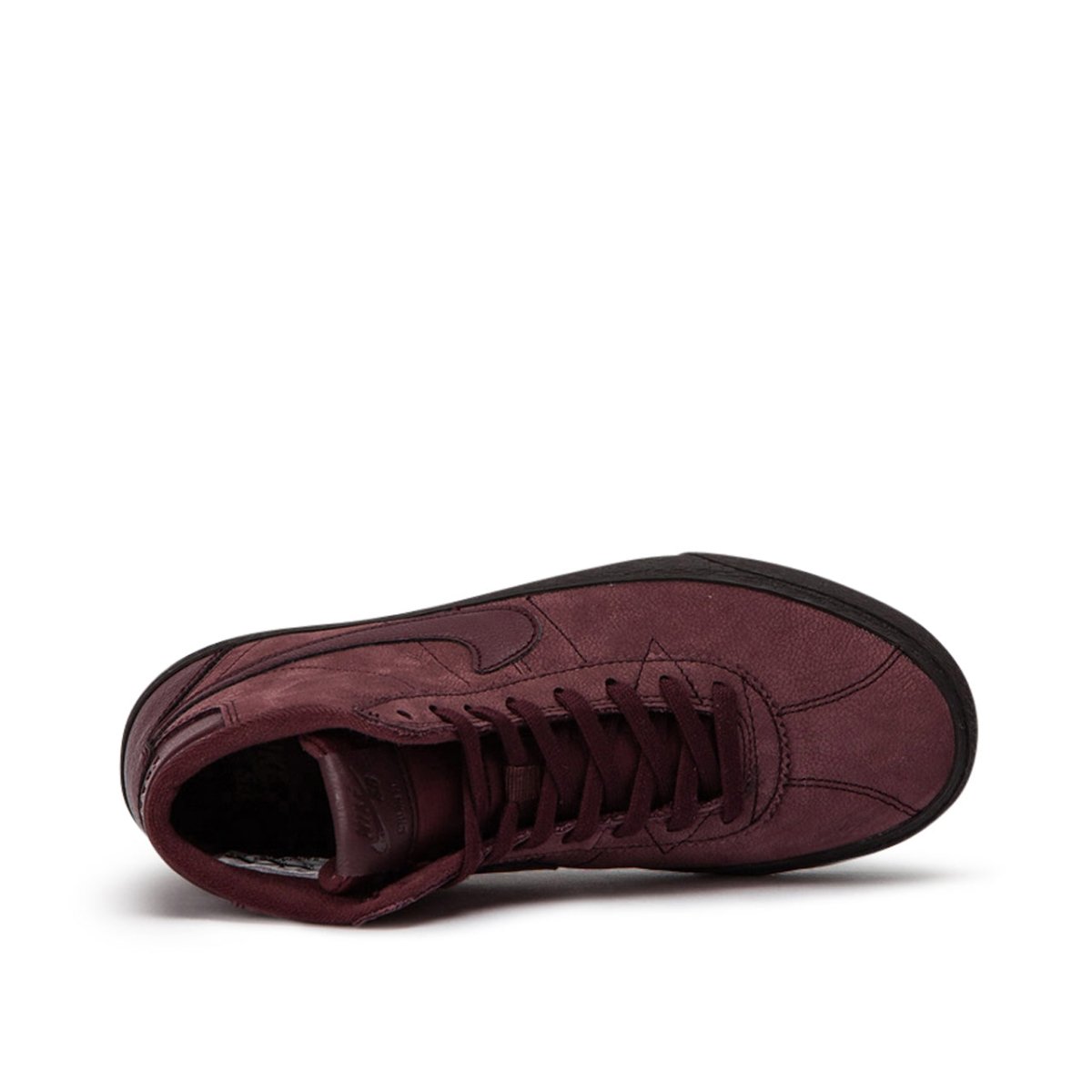 Nike WMNS SB Bruin Hi Premium (Burgundy)  - Allike Store