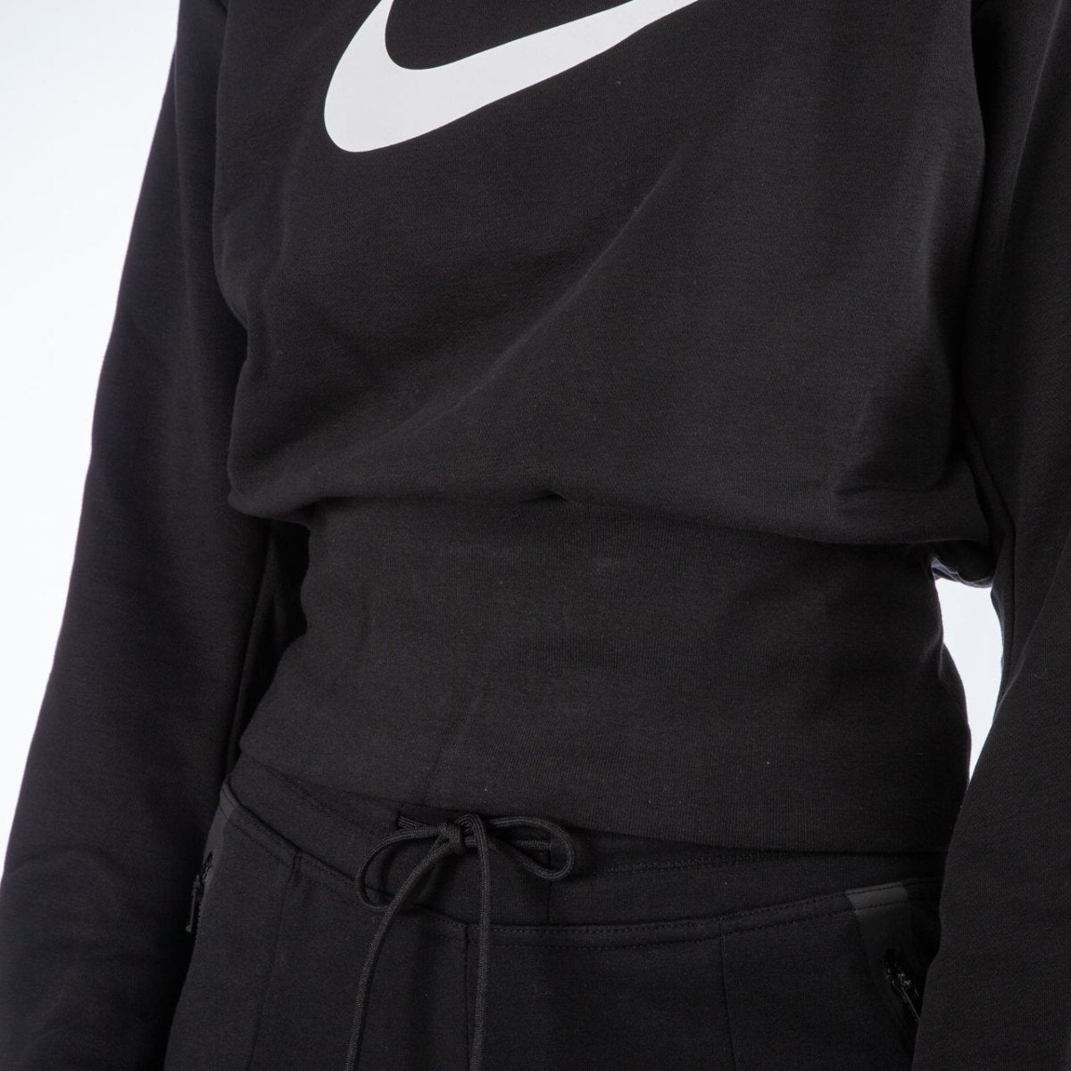 Nike WMNS Sportswear Swoosh Crewneck (Schwarz)  - Allike Store