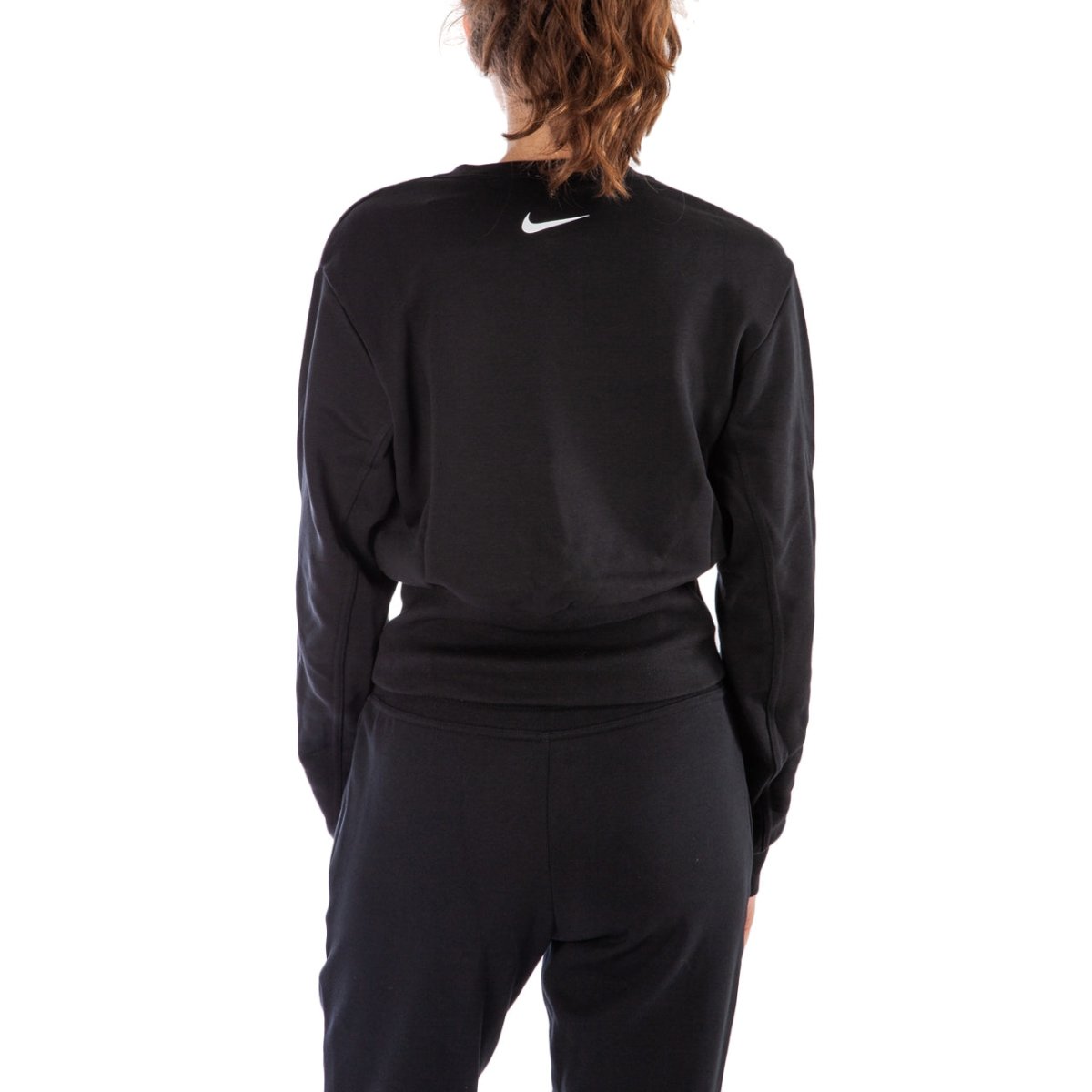 Nike WMNS Sportswear Swoosh Crewneck (Schwarz)  - Allike Store
