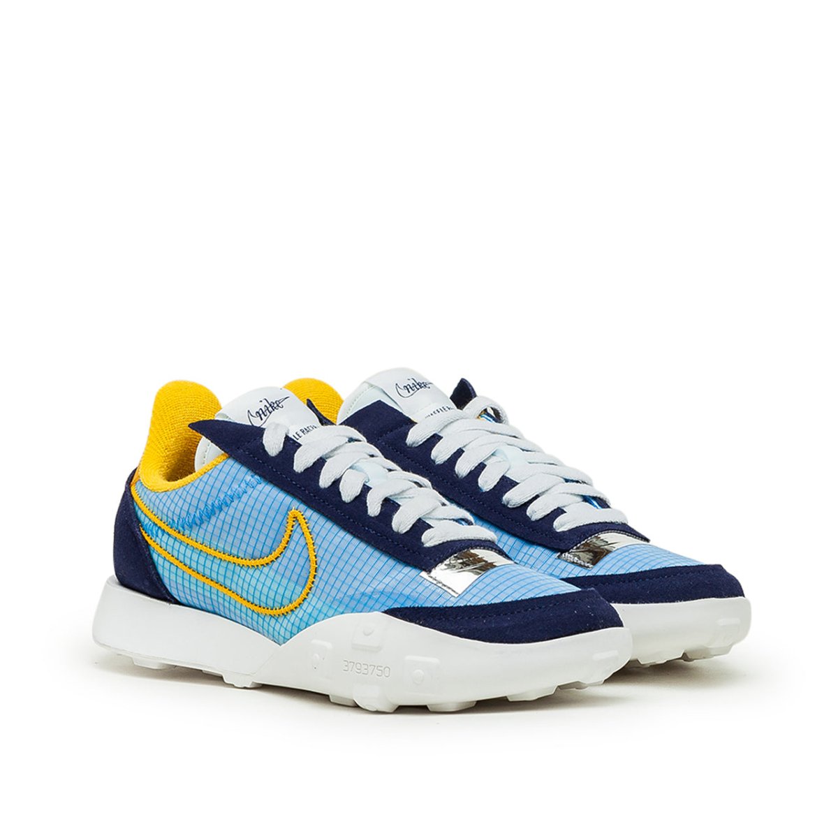 Nike WMNS Waffle Racer 2X (Navy / Türkis / Gelb / Weiß)  - Allike Store