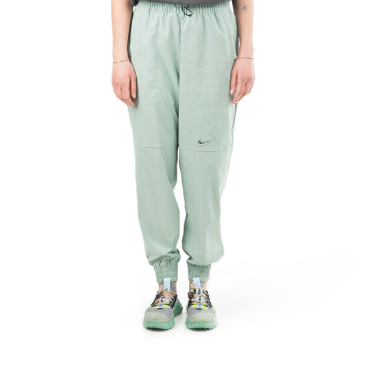 Nike WMNS Woven Swoosh Pants (Grün)  - Cheap Cerbe Jordan Outlet
