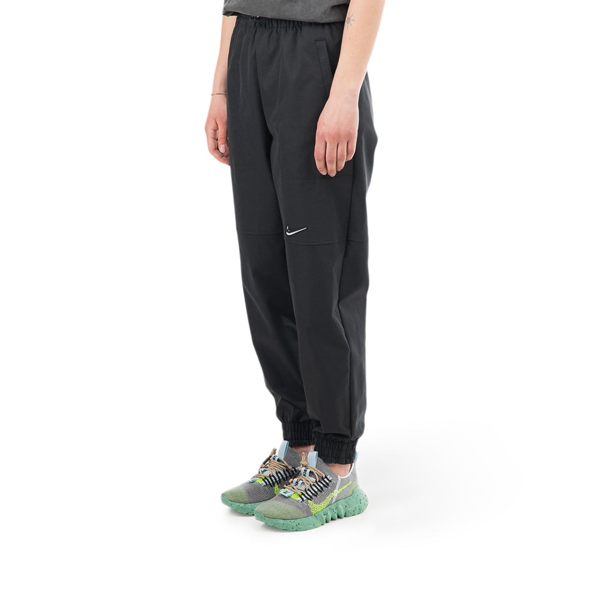 Nike WMNS Woven Swoosh Pants (Schwarz)  - Allike Store