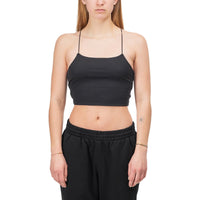 Nike WMNS Yoga Luxe Strappy Cami Top (Schwarz)