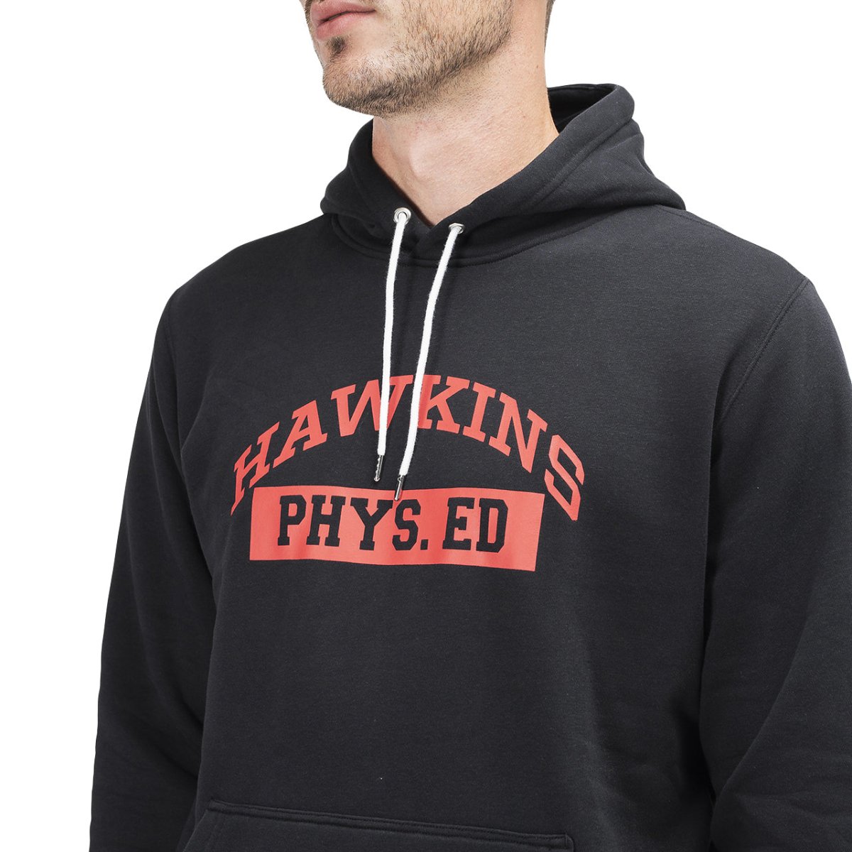 Nike x Stranger Things Club Po Hoodie (Schwarz / Rot)  - Allike Store