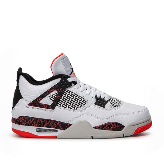Air Jordan 4 Retro (Weiß / Schwarz)  - Allike Store