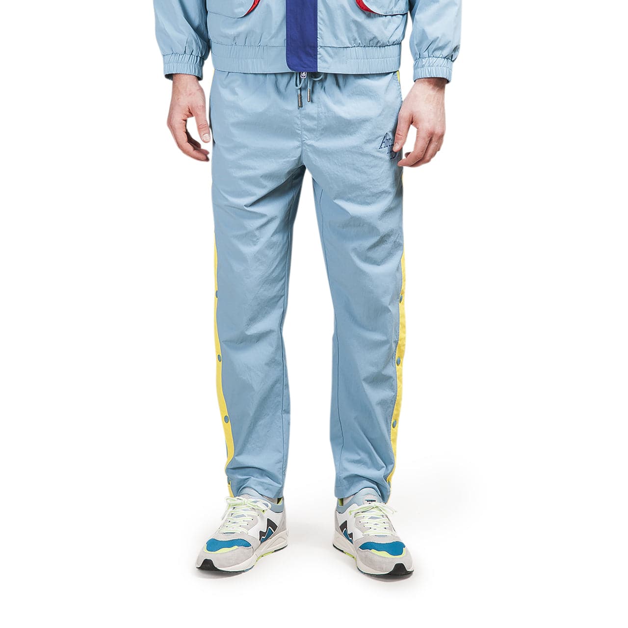 Aimé Leon Dore Warm-Up Nylon Track Pants (Teal) SS19-WP003P