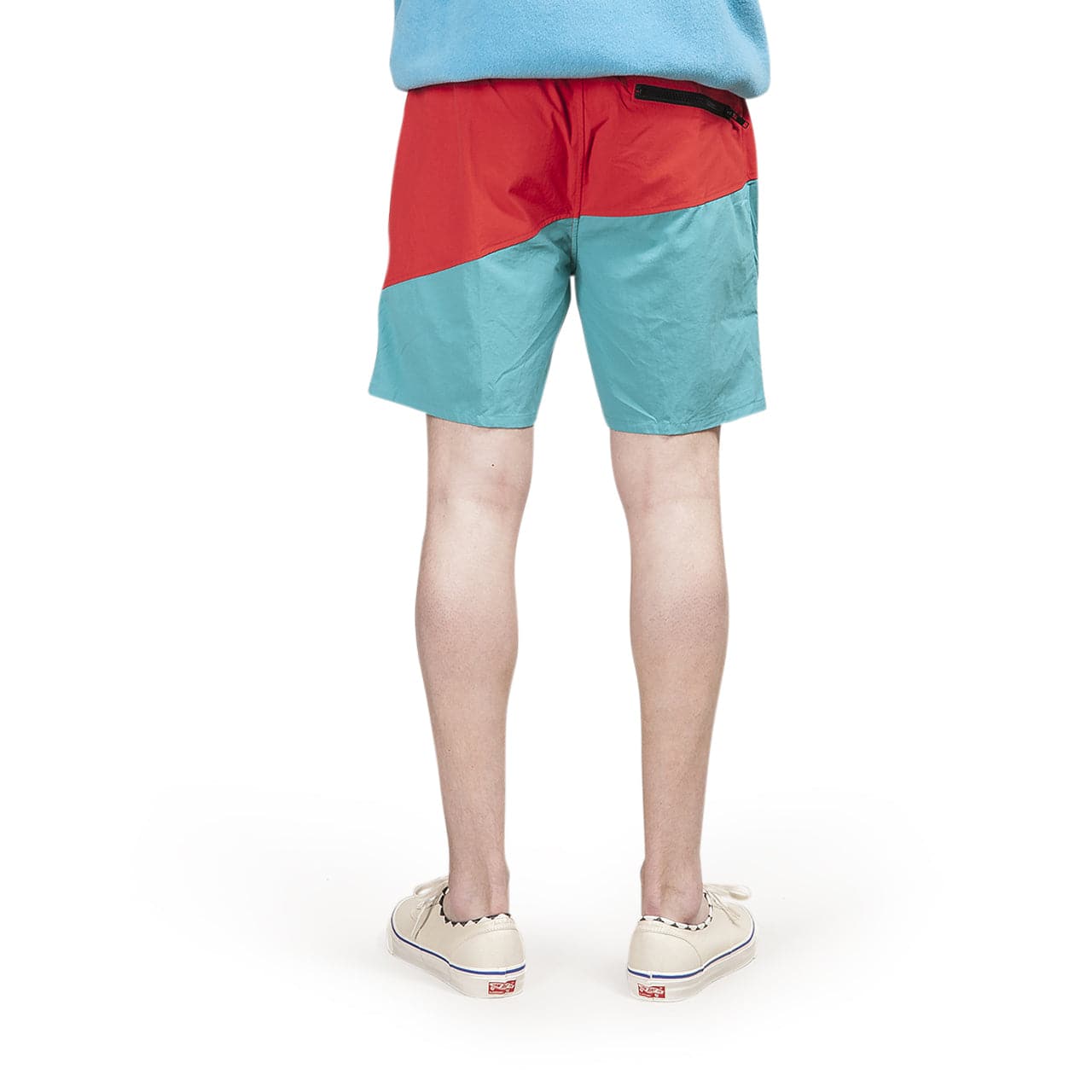 Aimé Leon Dore Color Blocked Hiking Shorts (Rot / Blau)  - Allike Store