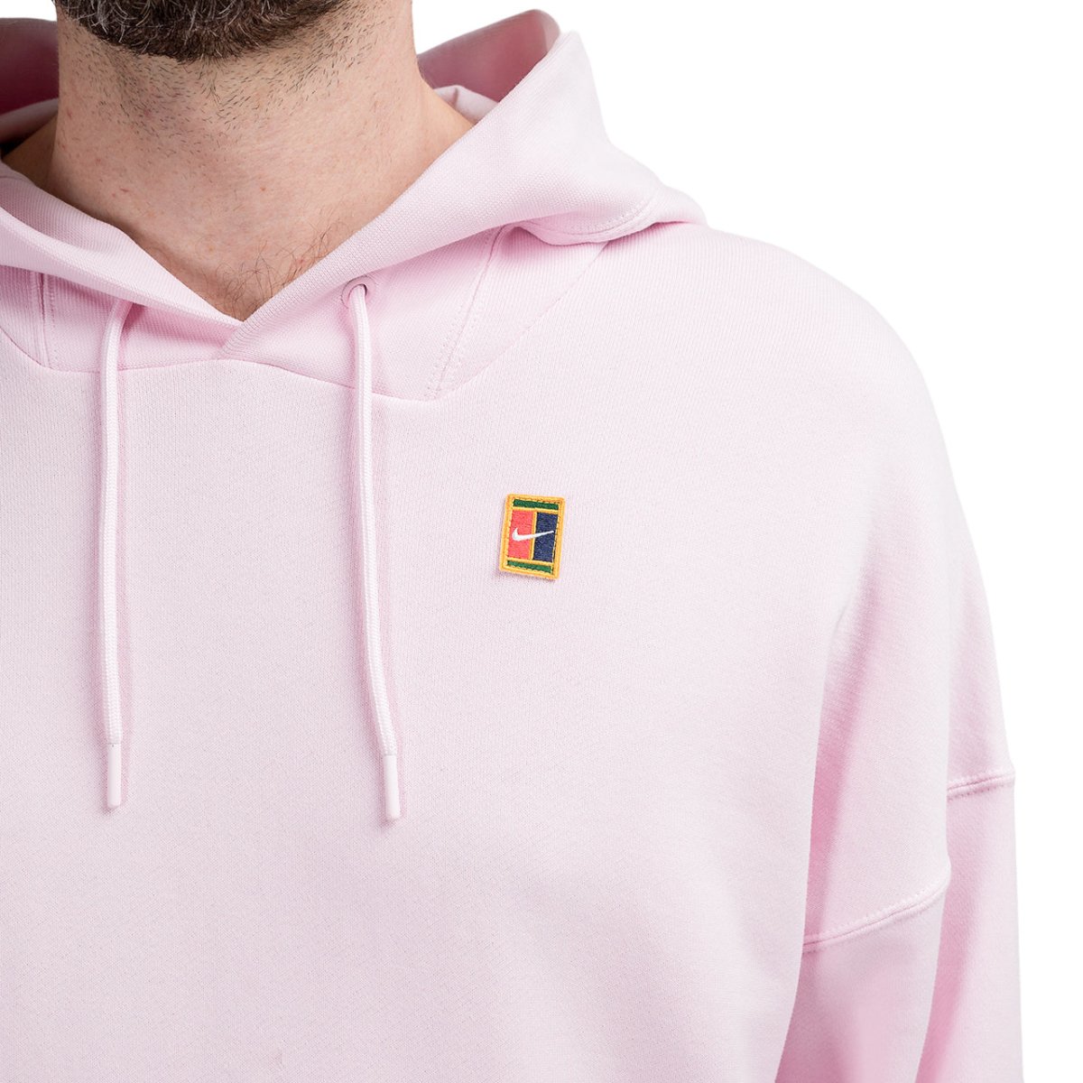 Pullover Hoodie Nike Hoodie Altrosa NikeCourt Tennis Hoodie (Pink