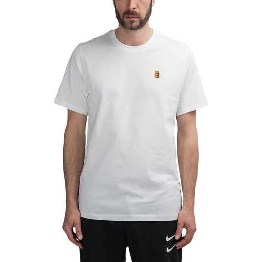 NikeCourt Tennis-T-Shirt (Weiß)  - Allike Store