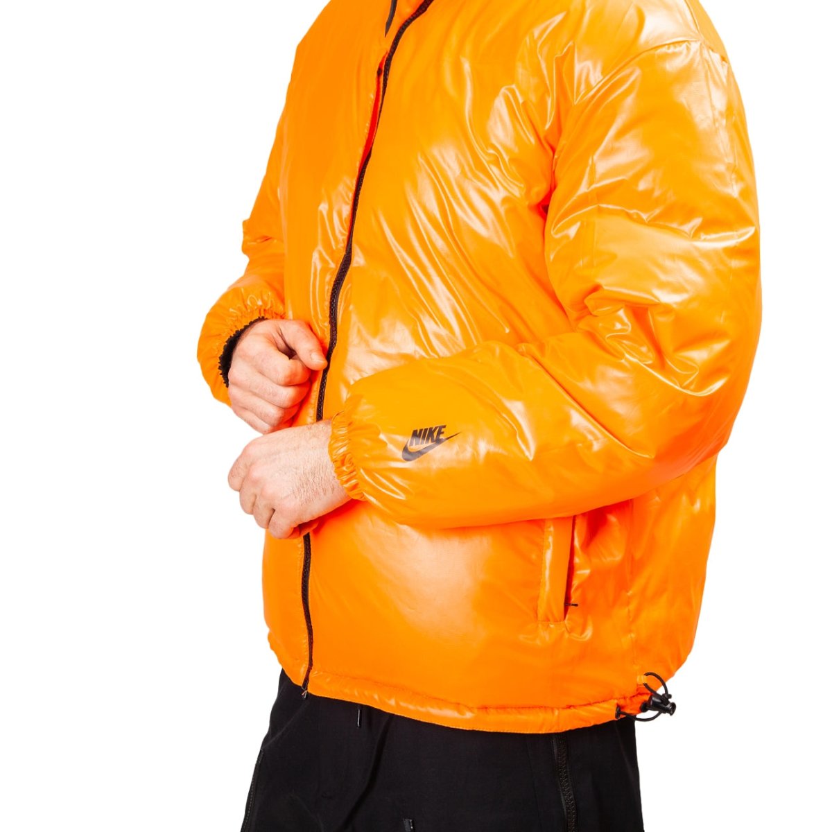 NikeLab NRG Reversible Puffer Jacket (Black / Orange)