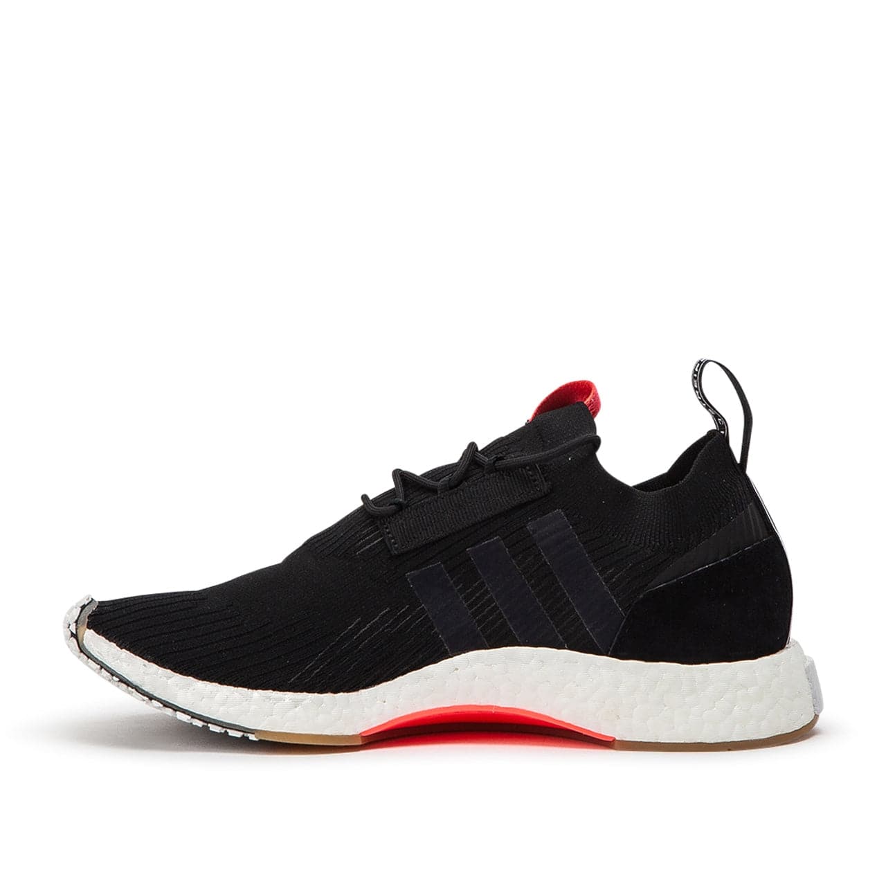 Nmd racer pk black white gum alpha type red Clearance