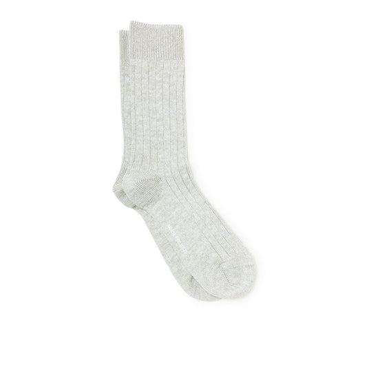 Norse Projects Bjarki Cordura Wide Rib Socks (Hellgrau)  - Allike Store