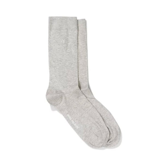 Norse Projects Bjarki Fine Rib (Grau Meliert) (One Size)  - Allike Store