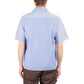 Norse Projects Carsten SS Poplin Shirt (Blau / Weiß)  - Allike Store