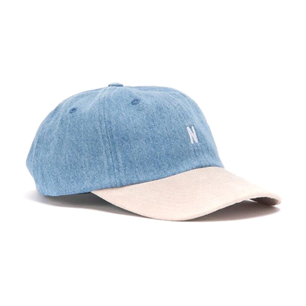 Norse Projects Denim Sports Cap (Sunwashed)  - Allike Store