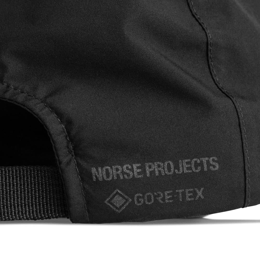 Norse Projects Gore-Tex Sports Cap (Schwarz)  - Allike Store