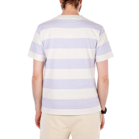 Norse Projects Johannes Wide Stripe (Lila / Hellbeige)  - Allike Store