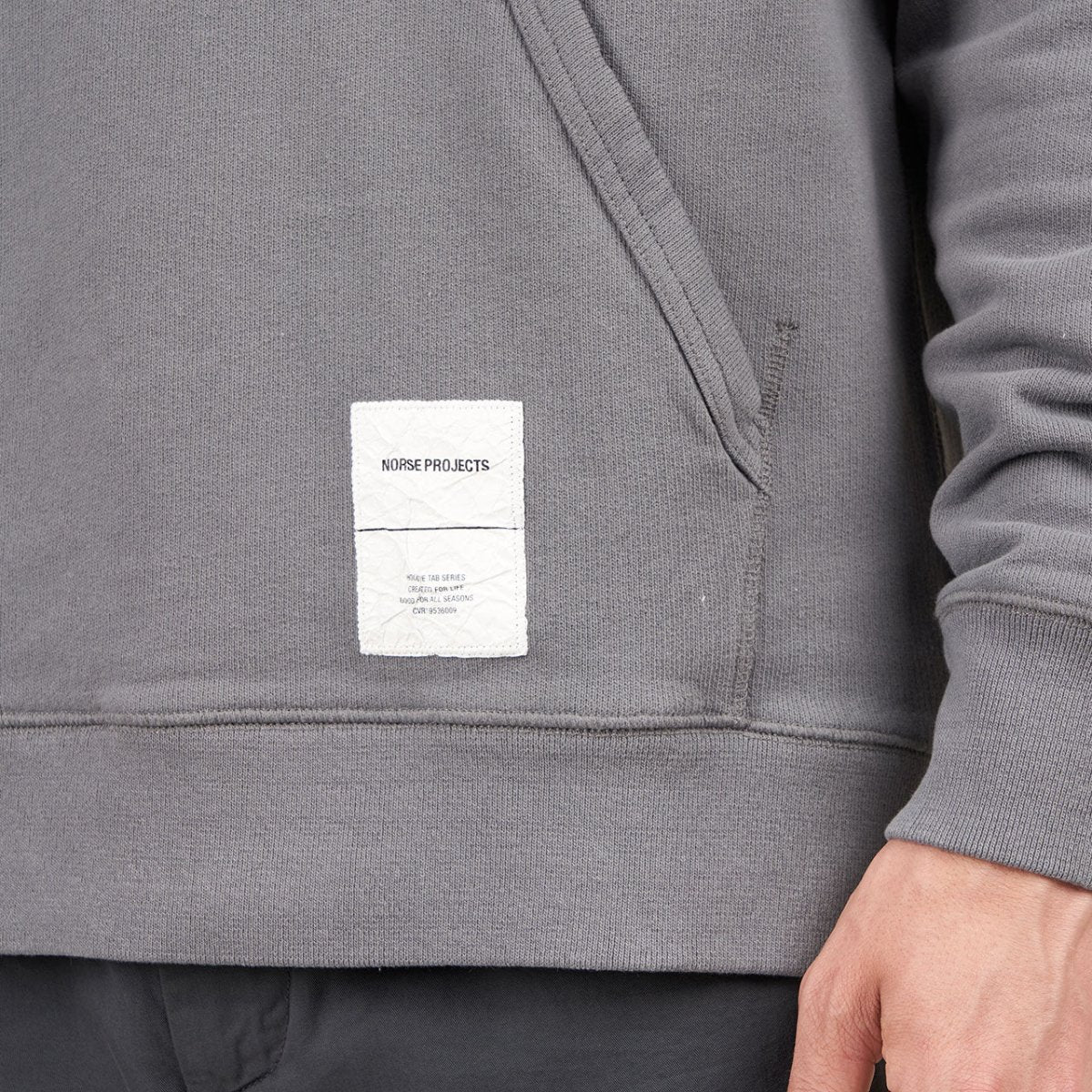 Norse Projects Kristian Tab Series Hood (Grau)  - Allike Store