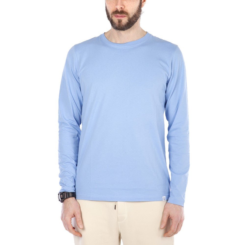 Norse Projects Niels Standard LS (Blau)  - Allike Store