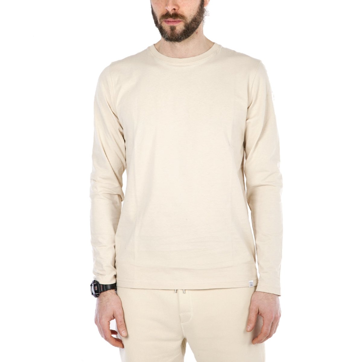Norse Projects Niels Standard LS (Sand)  - Allike Store