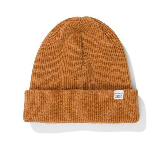 Norse Projects Norse Beanie (Senfgelb)  - Allike Store