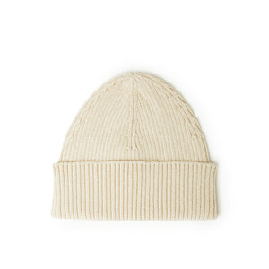 Norse Projects Rib Beanie (Altweiß)  - Allike Store